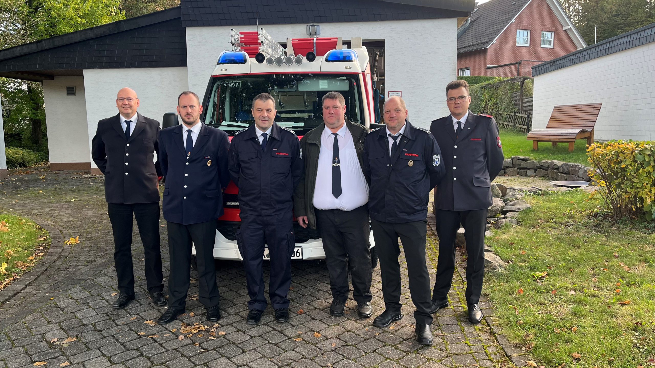 Löschgruppe Amecke mit vielen Ehrungen vertreten Löschgruppe Amecke